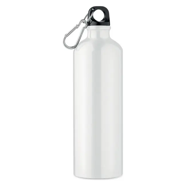 Пляшка для води сублімаційна алюміній 750 мл Белый Серебристый Черный 13510-01