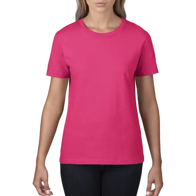Футболка жіноча 'Gildan' 'Premium Cotton 185' Розовый 8774-04