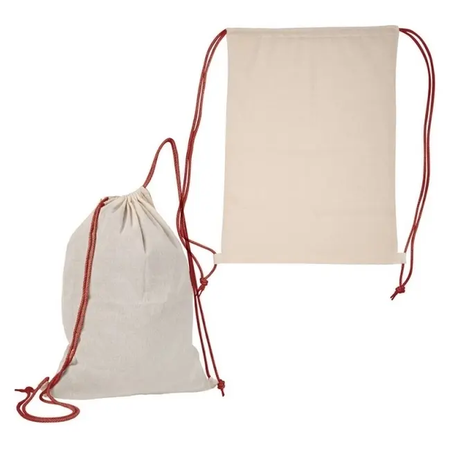 Рюкзак-сумка Красный Бежевый 11760-03