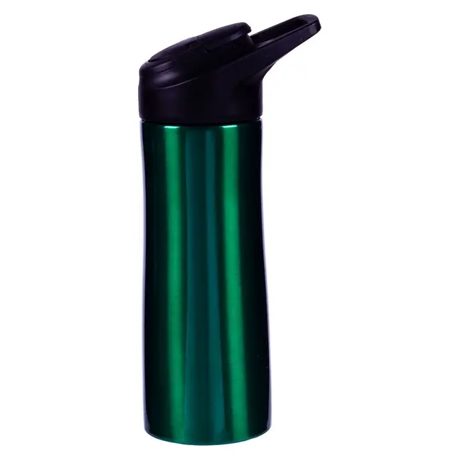 Термопляшка 'Boston Sport Lid' glossy 520 мл Черный Зеленый 30057-44