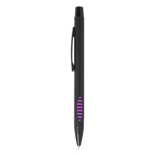 Ручка шариковая металлическая Фиолетовый Черный 12603-03