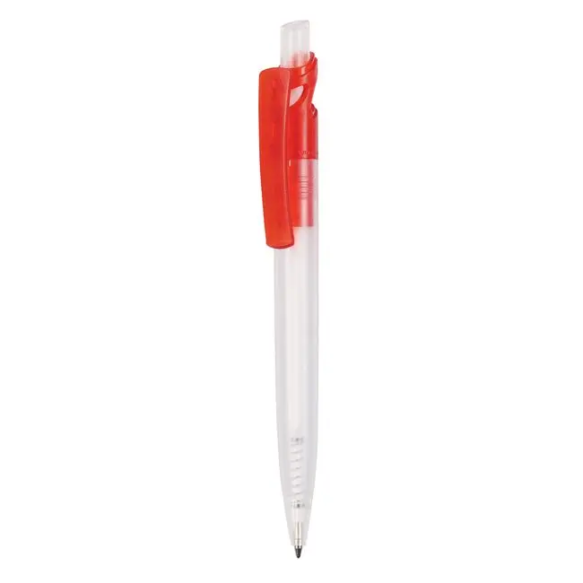 Ручка пластикова Белый Красный 5635-03