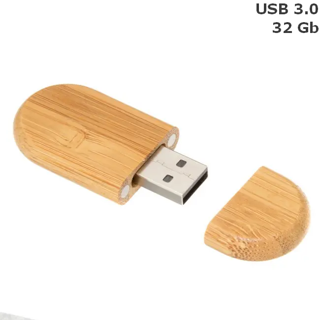 Флешка 'Lite Wood' дерев'яна 32 Gb USB 3.0 Древесный 15260-01