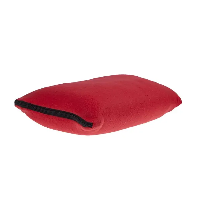 Плед-подушка з флісу 1800х1200 мм Красный 7345-02