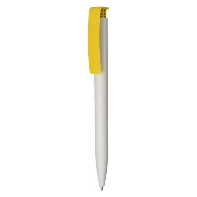 Ручка пластикова Белый Желтый 13604-04