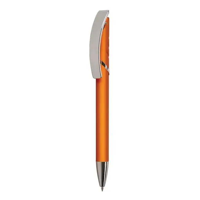 Ручка пластикова Серебристый Оранжевый 5663-04