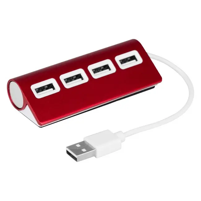 Hub USB 2.0 Красный Белый 14815-03