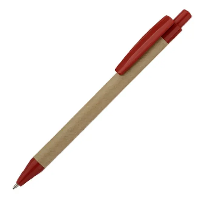 Ручка ЭКО бумажная Красный Коричневый 14956-02