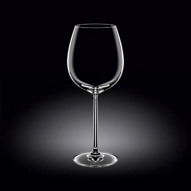 Бокал для вина 'Wilmax' 480мл цв.уп. по 2 шт. Прозрачный 9355-01