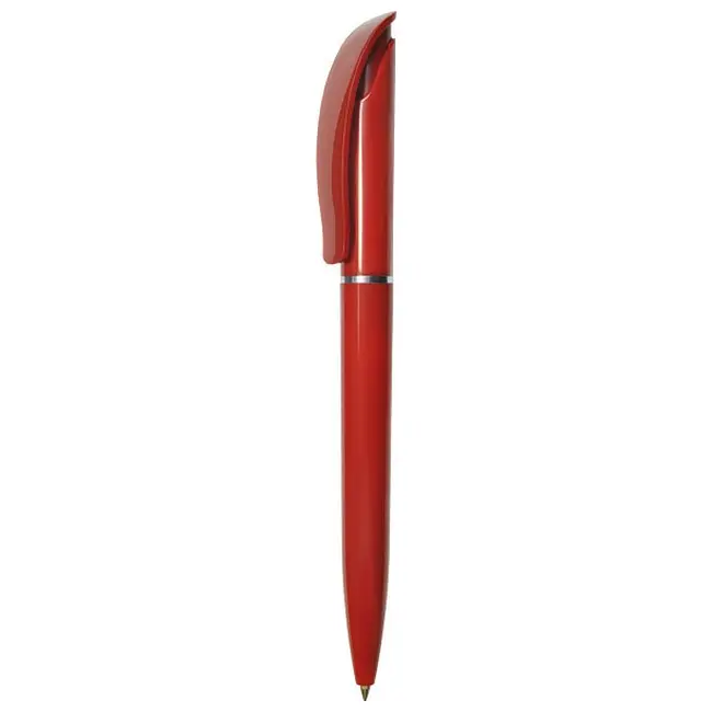 Ручка пластиковая Серебристый Красный 3943-05