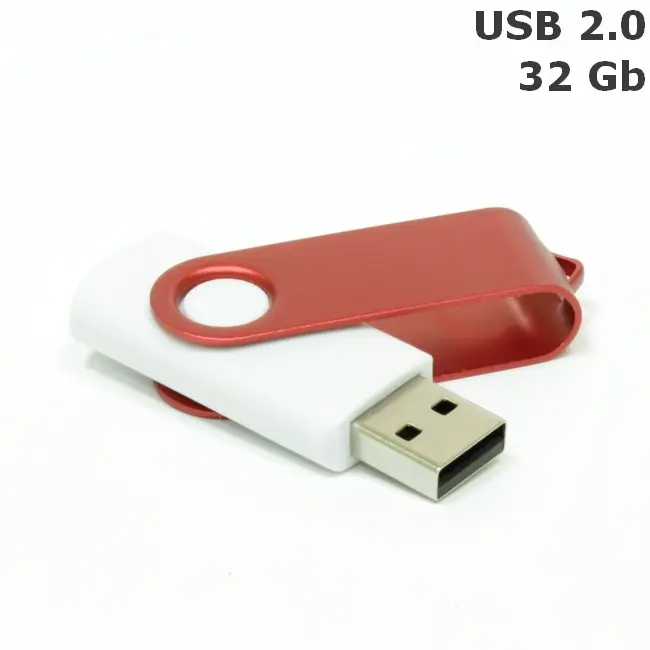Флешка 'Twister' 32 Gb USB 2.0 Красный Белый 8692-02