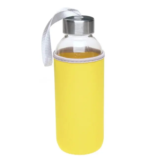 Пляшка скляна 450мл Серебристый Желтый 13150-04