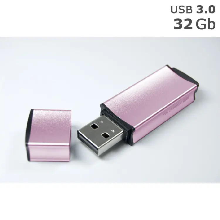 Флешка 'GoodRAM' 'EDGE' под логотип 32 Gb USB 3.0 розовая