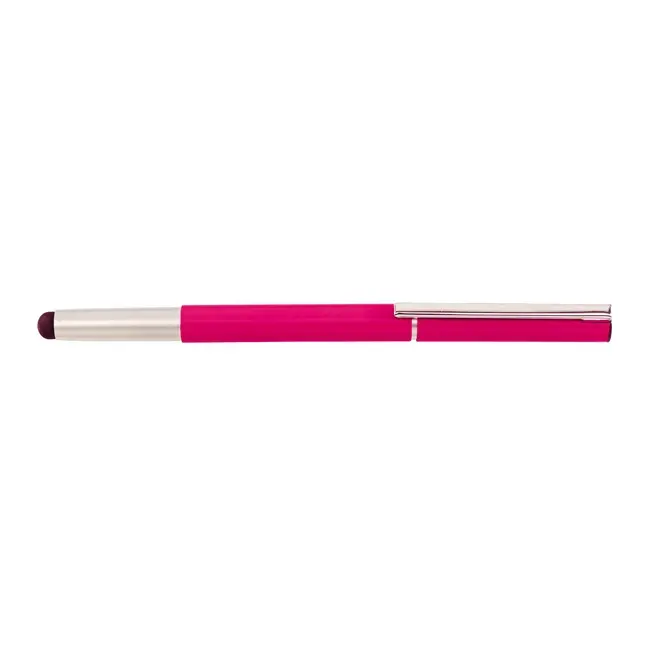 Ручка стилус металлическая Серебристый Розовый 2796-07
