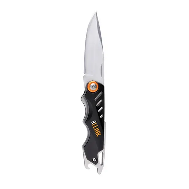 Нож складной Оранжевый Черный 14169-01