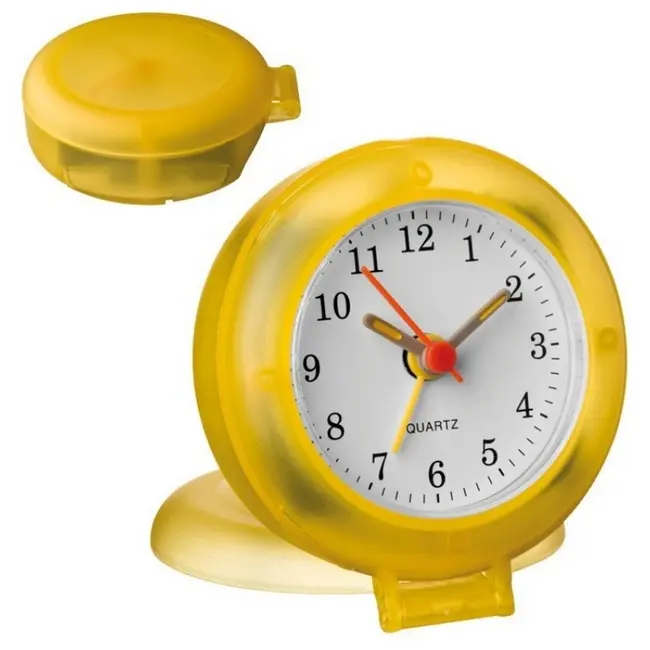 Дорожные часы с будильником Желтый 5340-04