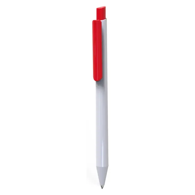 Ручка пластикова 'VIVA PENS' 'OTTO' Белый Красный 8638-06
