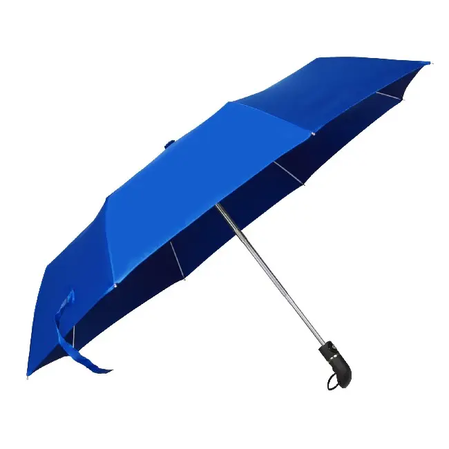 Зонт складной автоматический Синий 4694-02