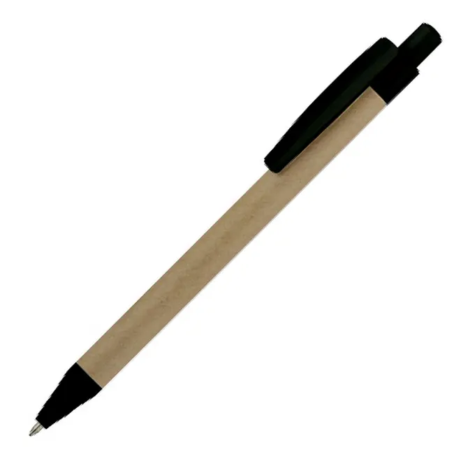 Ручка ЭКО бумажная Черный Коричневый 14956-09