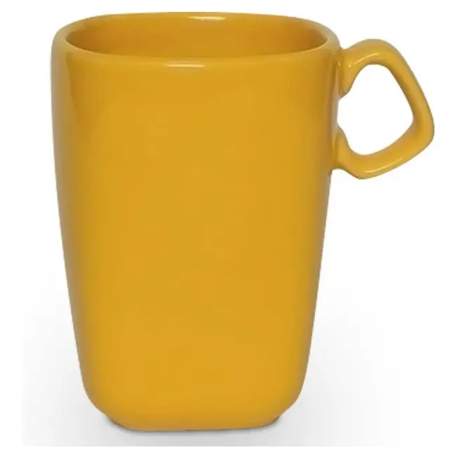 Чашка керамічна Hugo 240 мл Желтый 1762-18