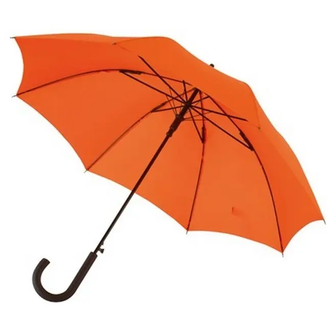 Зонт трость ветроустойчивый Оранжевый 5882-05
