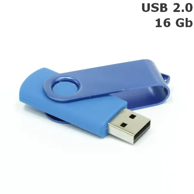 Флешка 'Twister' 16 Gb USB 2.0 Синий Голубой 3675-59