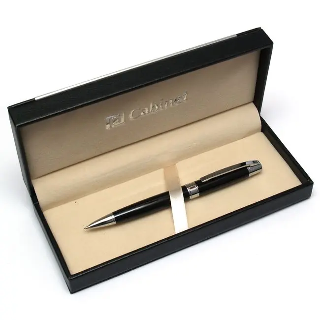 Ручка шариковая 'Cabinet' 'Toledo' металлическая Черный Серебристый 5819-02