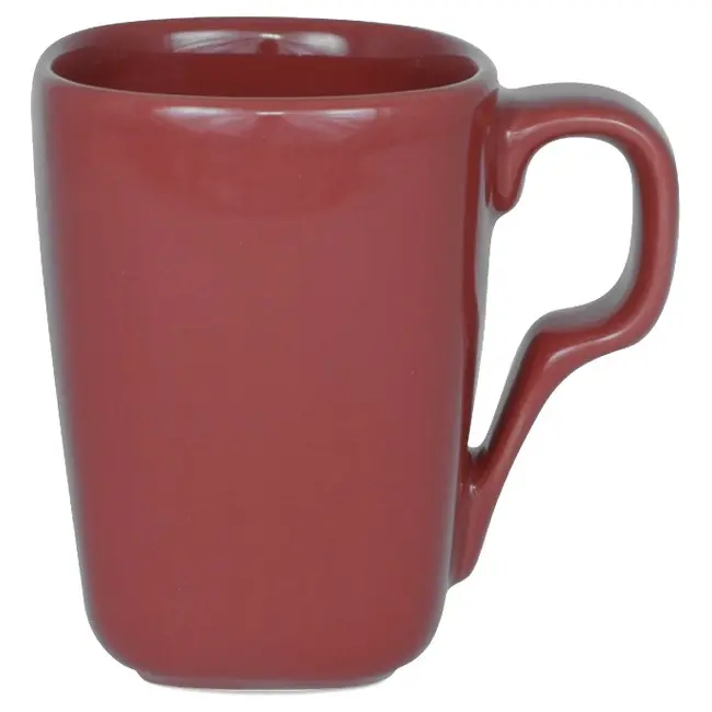 Чашка керамічна Faro 240 мл Бордовый 1754-02