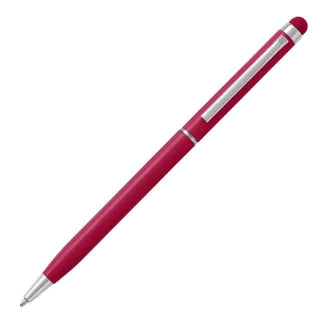 Ручка стилус металева Красный Серебристый 1462-06