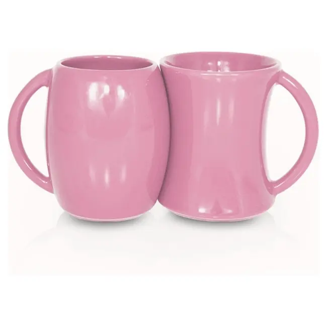 Набір з двох чашок El Paso керамічний 190 / 270 мл Розовый 1747-13