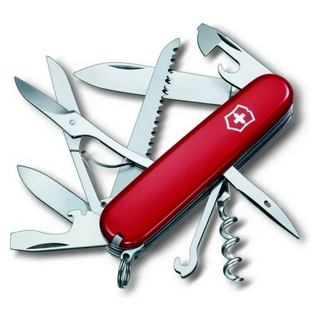 Нож складной 'Victorinox' 'HUNTSMAN' 15 инструментов Красный Серебристый 10223-01