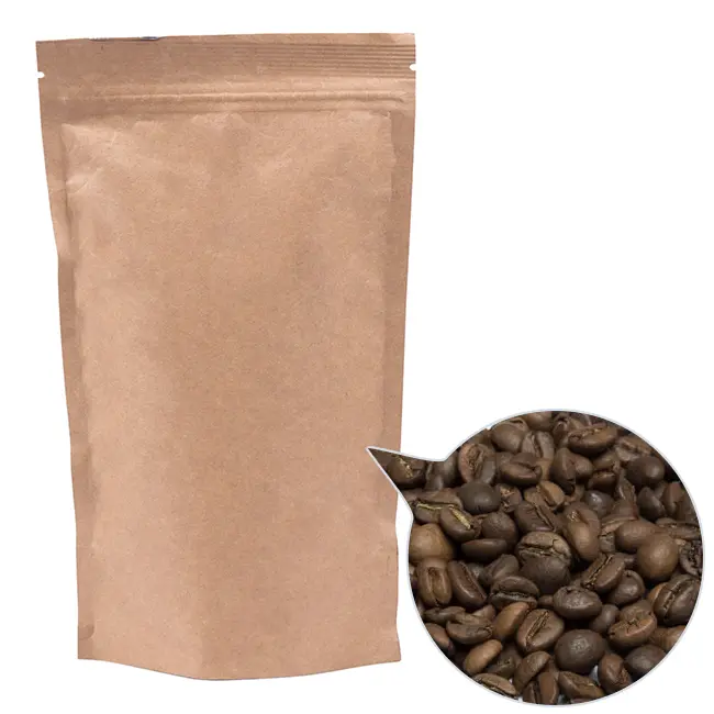 Кофе зерно '100% Арабика Гватемала' ДП140х240 крафт 300г Коричневый 13813-03