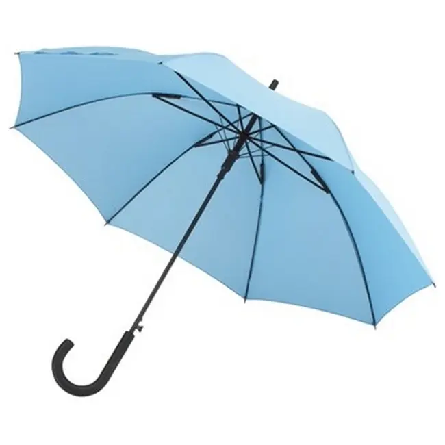 Зонт трость ветроустойчивый Голубой 5882-04