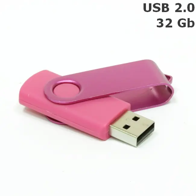 Флешка 'Twister' 32 Gb USB 2.0 Розовый 8692-27