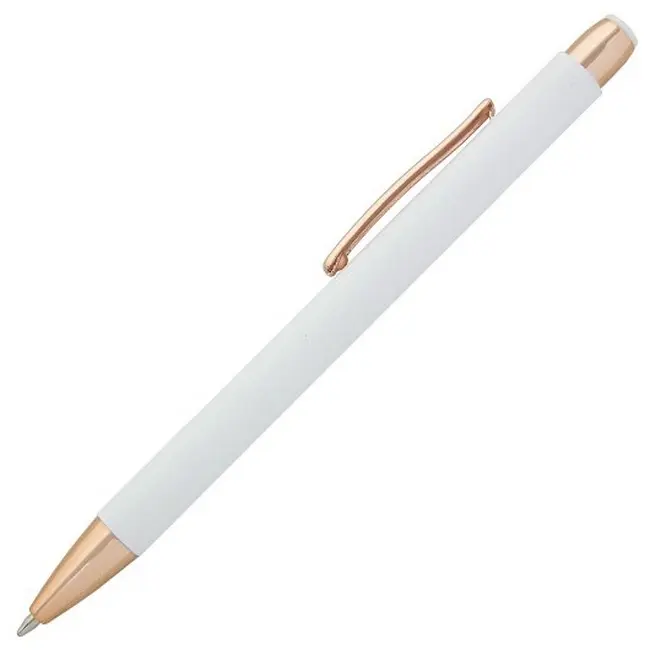 Ручка металлическая 'GLORIA' soft-touch зеркальный лого
