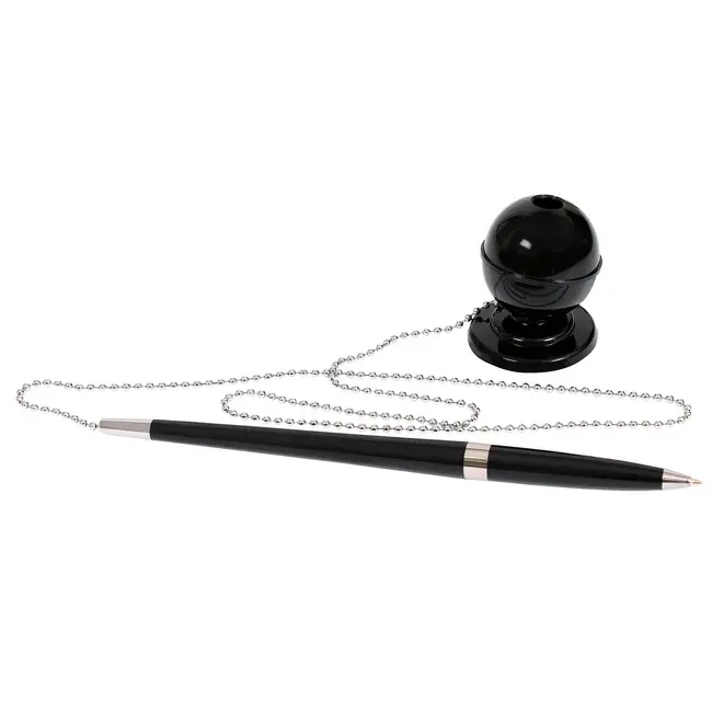 Ручка шариковая Серебристый Черный 7616-01