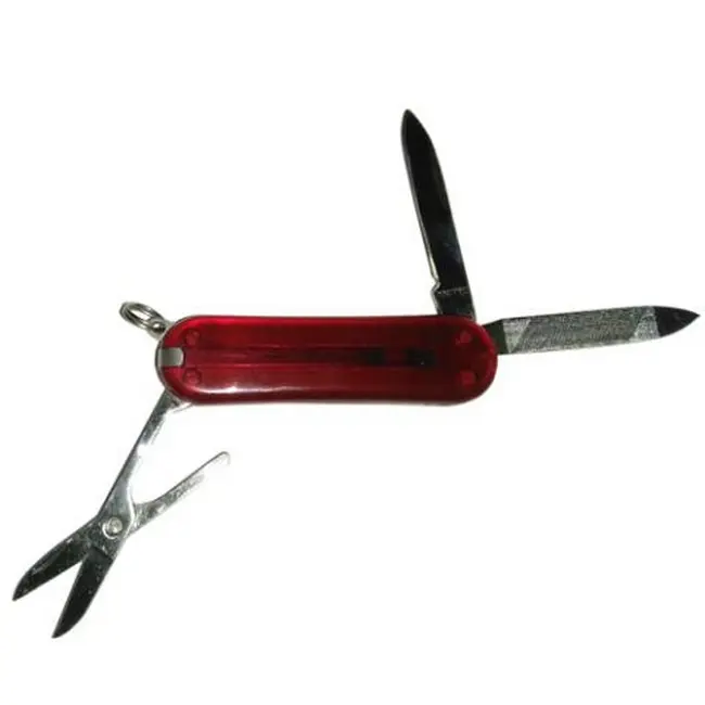 Нож карманный Серебристый Красный 14089-01