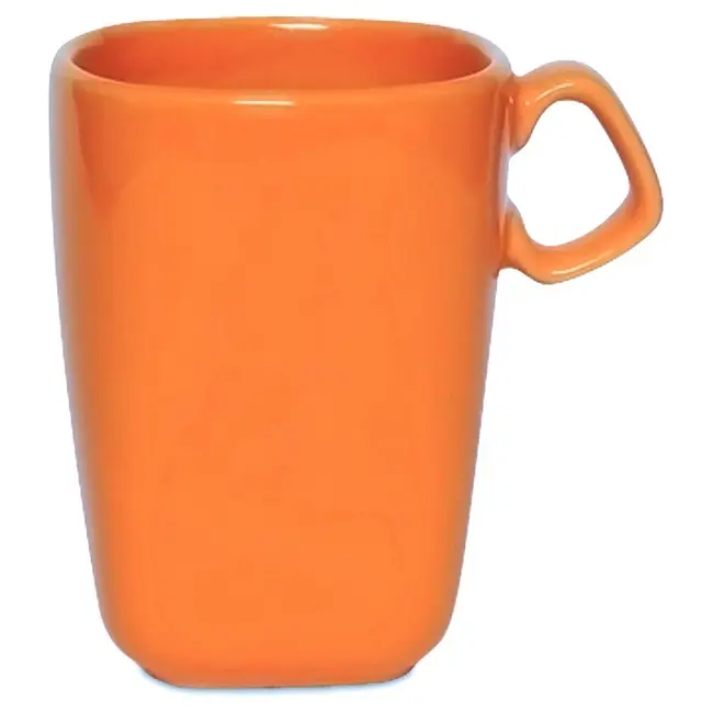 Чашка керамічна Hugo 240 мл Оранжевый 1762-12