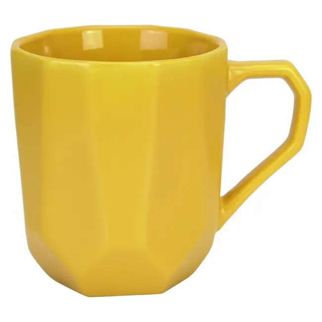 Чашка керамическая 320мл Желтый 13728-06