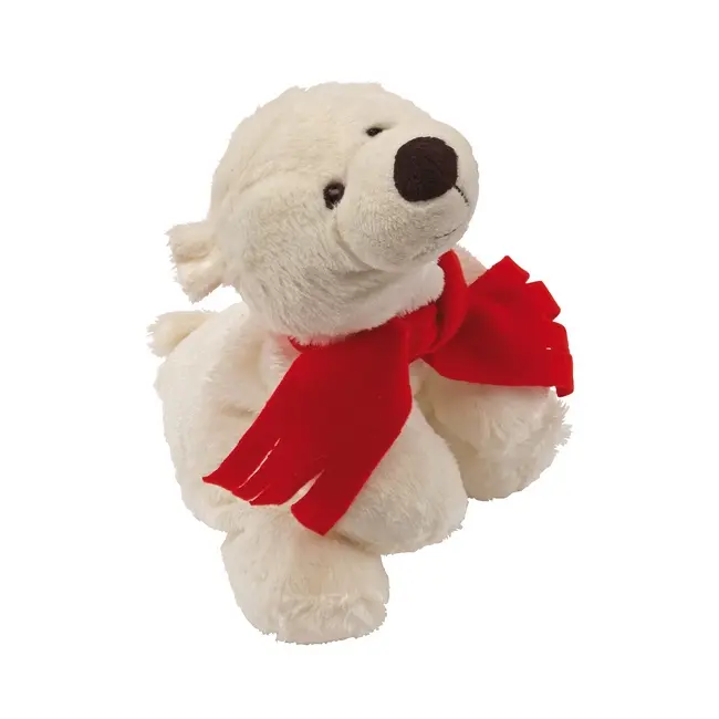 Іграшка плюшевий ведмідь Красный Бежевый 2445-01