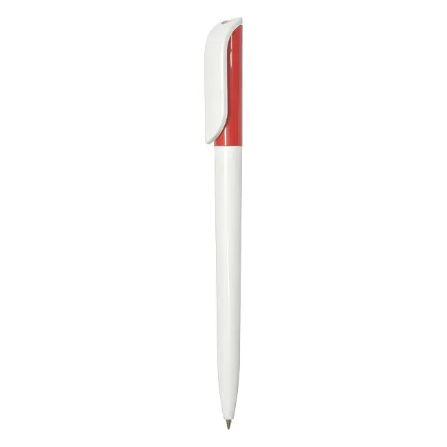 Ручка Uson пластикова Белый Красный 3925-08