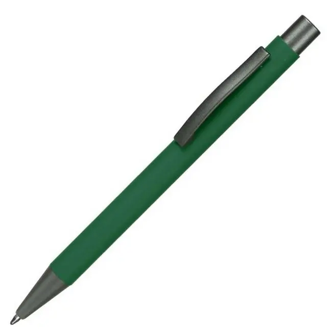 Ручка металлическая Темно-зеленый Серый 12430-11
