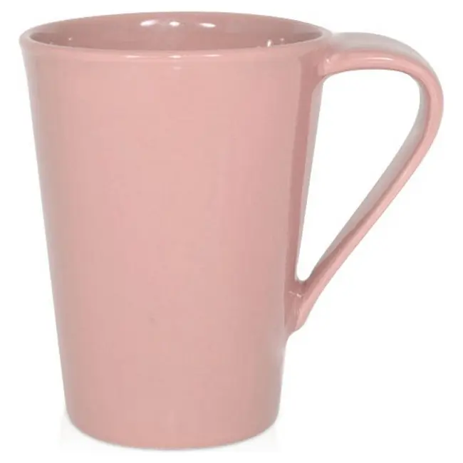 Чашка керамічна Dunaj 380 мл Розовый 1742-13