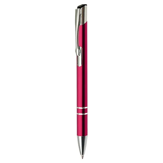 Ручка металлическая Красный Серебристый 3714-03