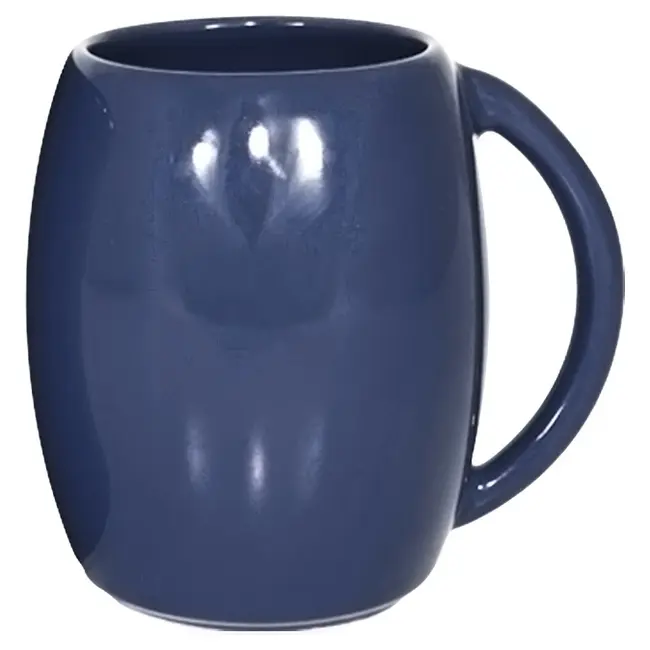 Чашка керамічна Paso 400 мл Темно-синий 1798-09