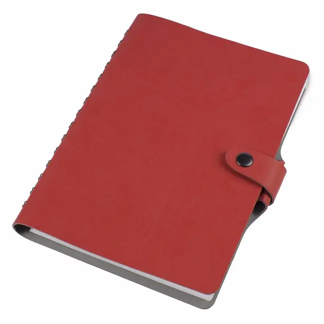 Ежедневник недатированный А5 'Twiddle' Vivella красный - cерый 140 листов Красный Серый 30052-11