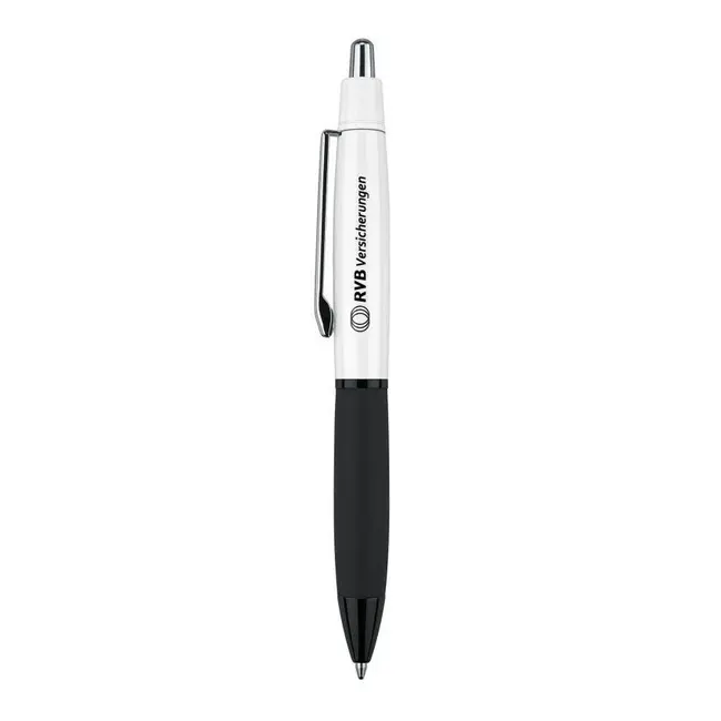 Ручка 'Senator' 'Devon' металл Серебристый Белый Черный 8403-02