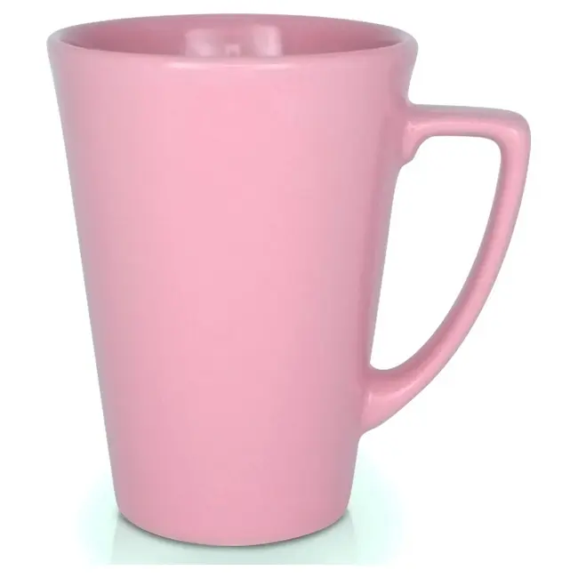 Чашка керамическая Chicago 380 мл Розовый 1728-13