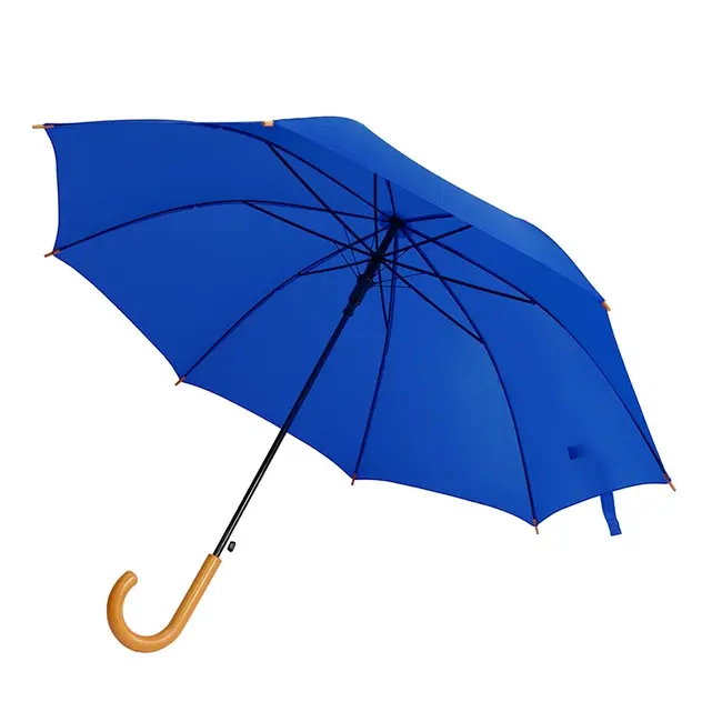 Зонт-трость полуавтомат Синий 12142-03