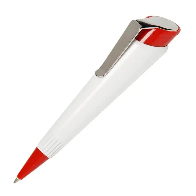 Ручка 'Ritter Pen' 'Volcano' пластиковая Белый Серебристый Красный 1015-01